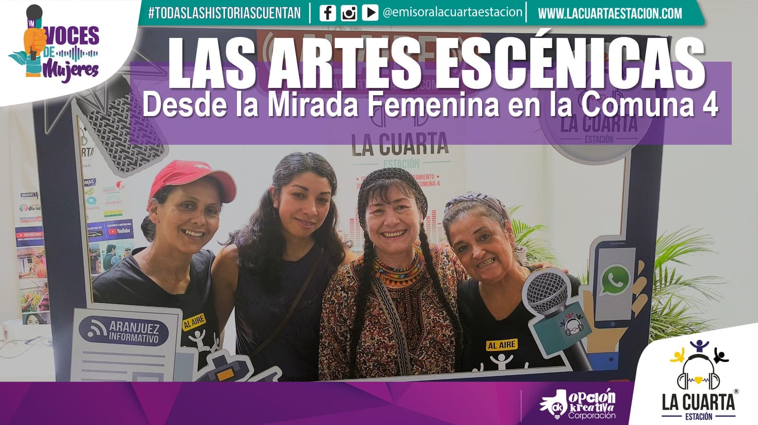 Las Artes Escénicas desde la Mirada Femenina en la Comuna 4