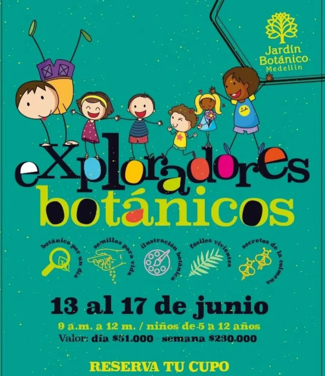 Curso de Exploradores Botánicos: Una Aventura Diferente todos los Días para los Niñosac