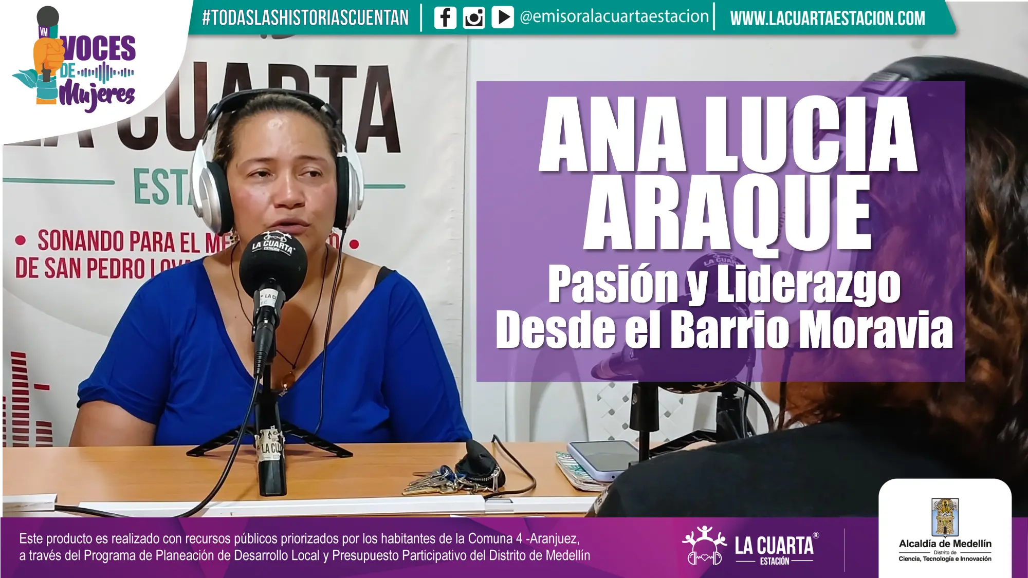 Ana Lucia Araque: Pasión y liderazgo desde el Barrio Moravia