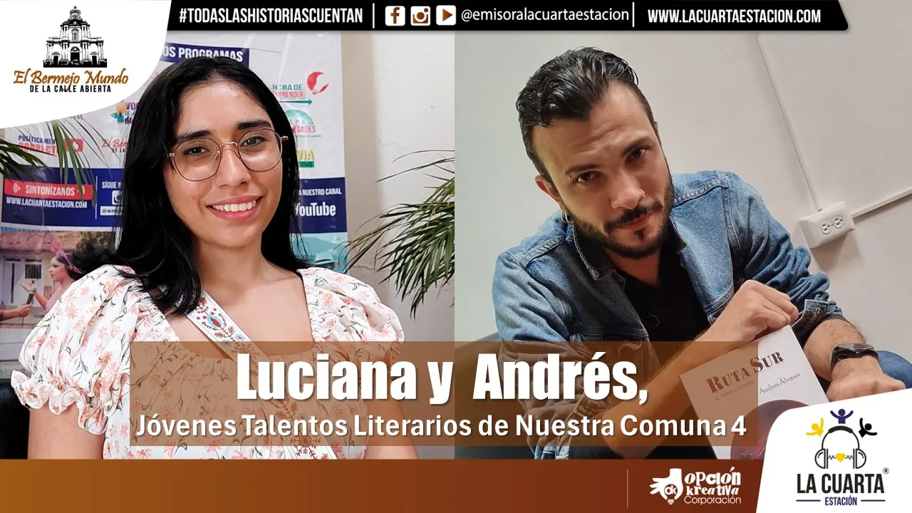 Andrés y Luciana: Jóvenes Talentos Literarios de Nuestra Comuna 4