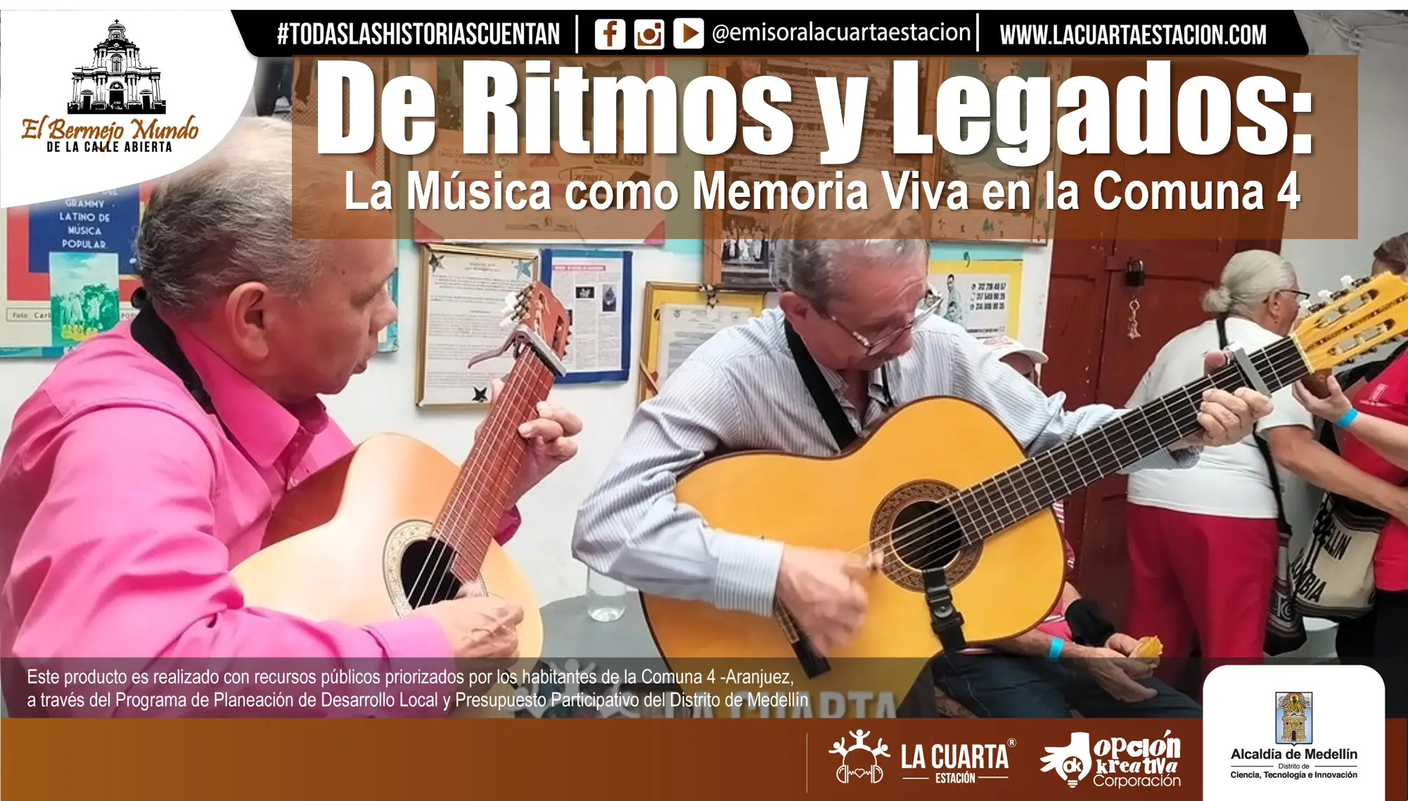 De Ritmos y Legados: La Música como Memoria Viva en la Comuna 4