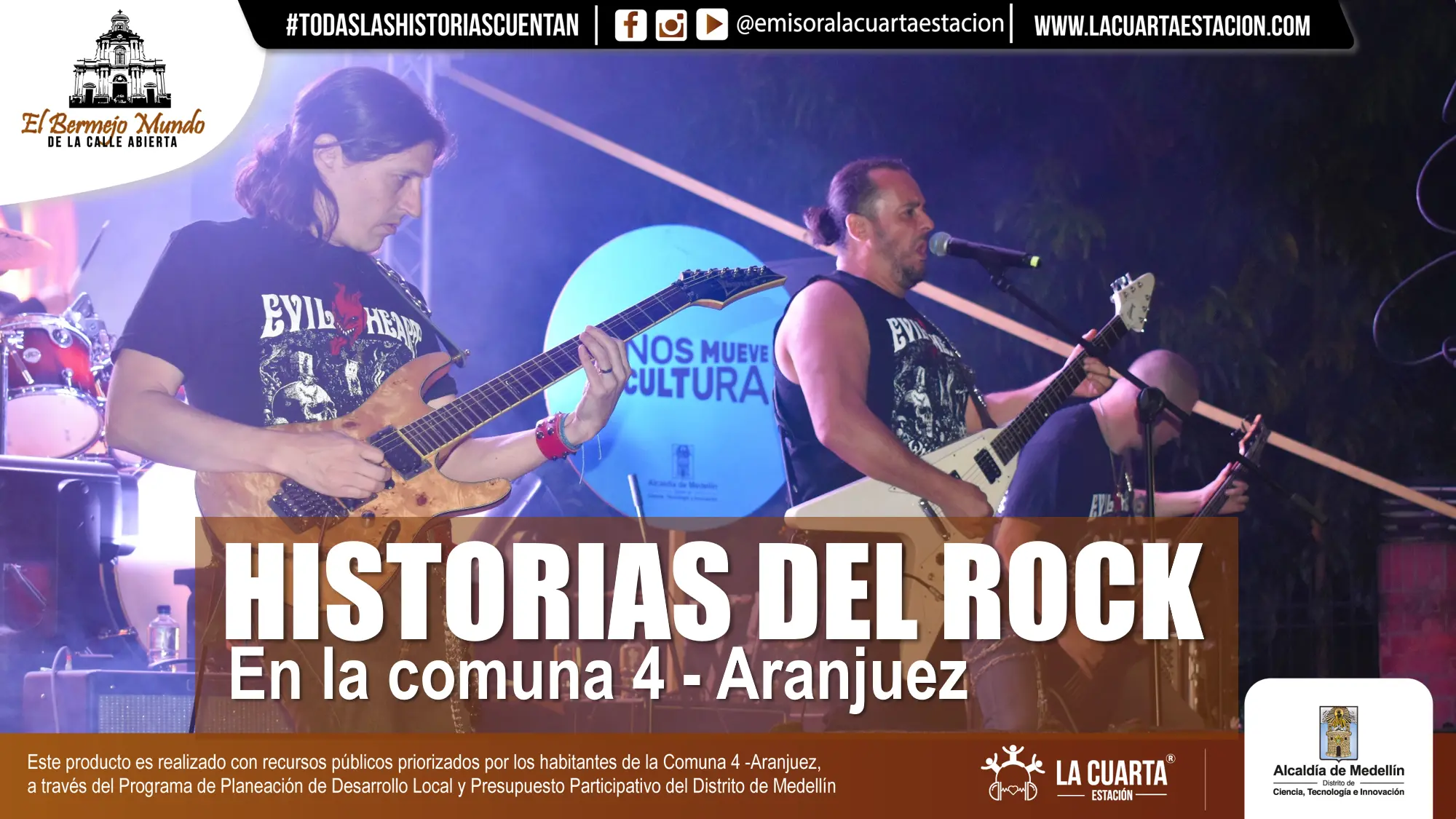 Historias del Rock en la comuna 4 – Aranjuez