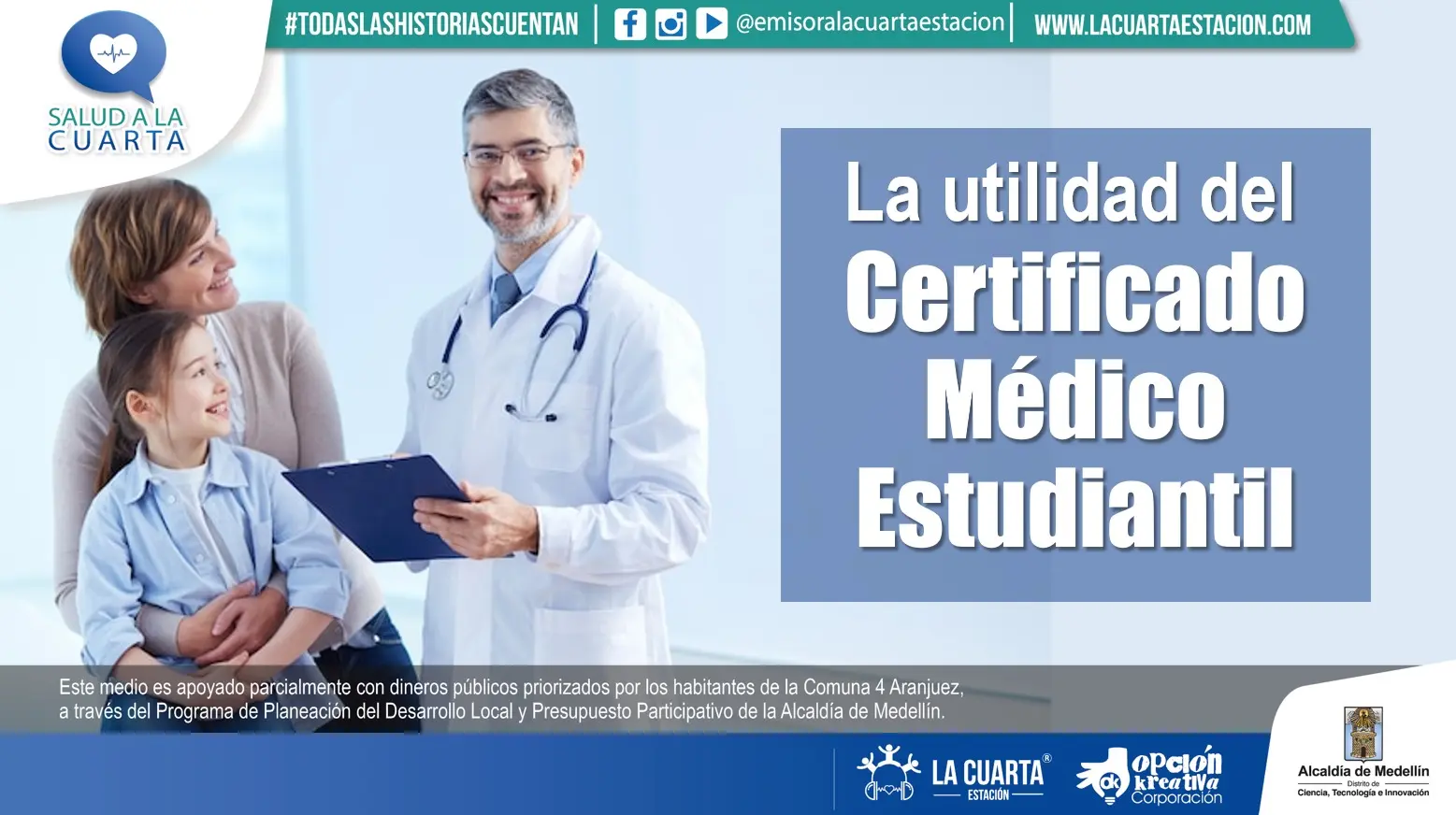 La Utilidad del Certificado Médico Estudiantil