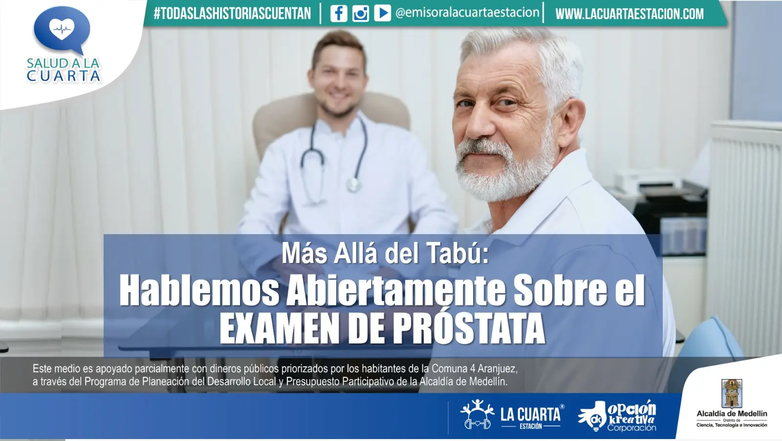 Hablemos Abiertamente Sobre el Examen de Próstata
