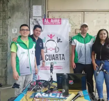 Slider En la banca de la estación