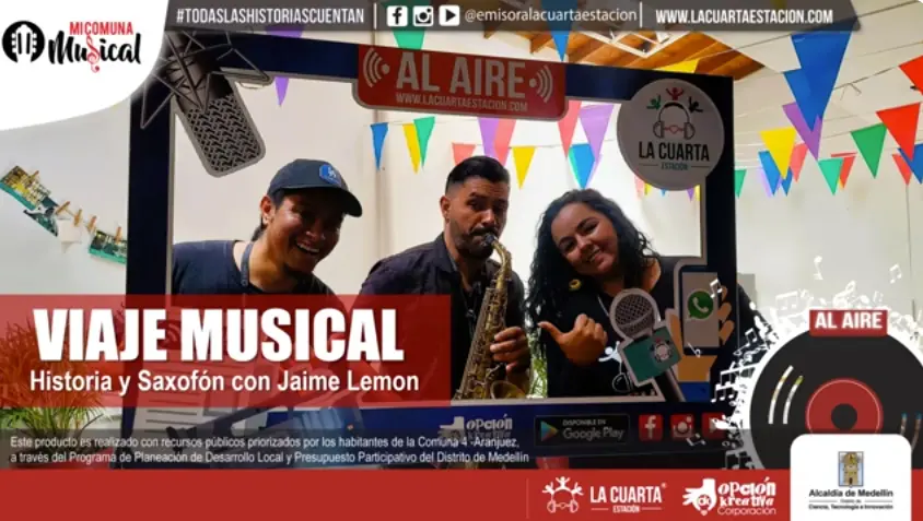 Viaje Musical: Historia y Saxofón con Jaime Lemon