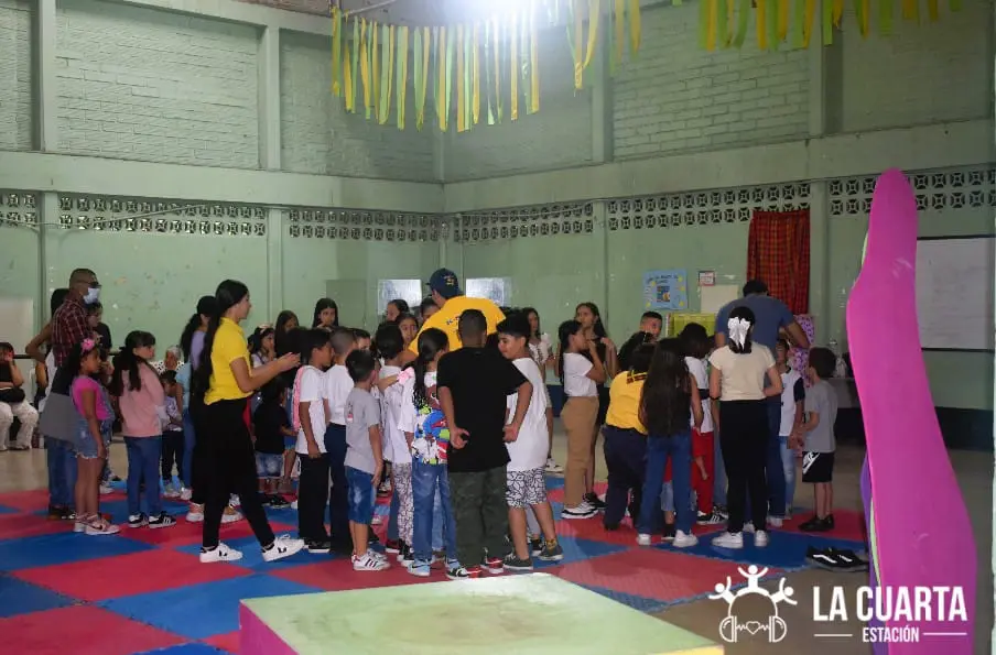 Celebración del día del niño con el Cuerpo Colegiado del CDS de Campo Valdés
