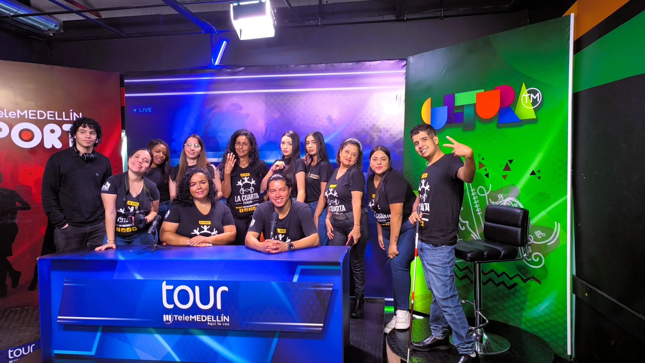 Así Vivimos el Tour Telemedellín con Nuestra Escuela de Comunicación Comunitaria