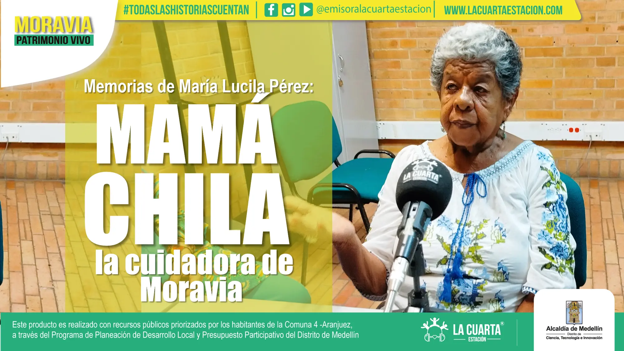 Memorias de María Lucila Pérez: Mamá Chila, la Cuidadora de Moravia