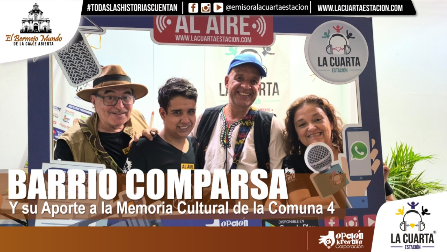 Barrio Comparsa y su Aporte a la Memoria Cultural de la Comuna 4