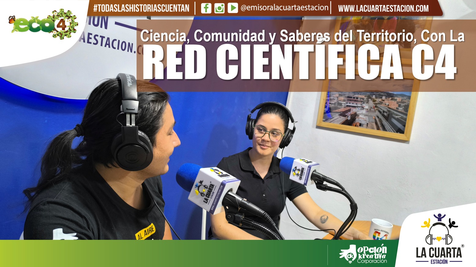 Ciencia, Comunidad y Saberes del Territorio, con la Red Científica de la Comuna 4.