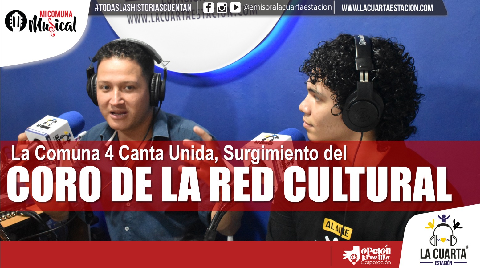 La Comuna 4 Canta Unida, Surgimiento del Coro de la Red Cultural