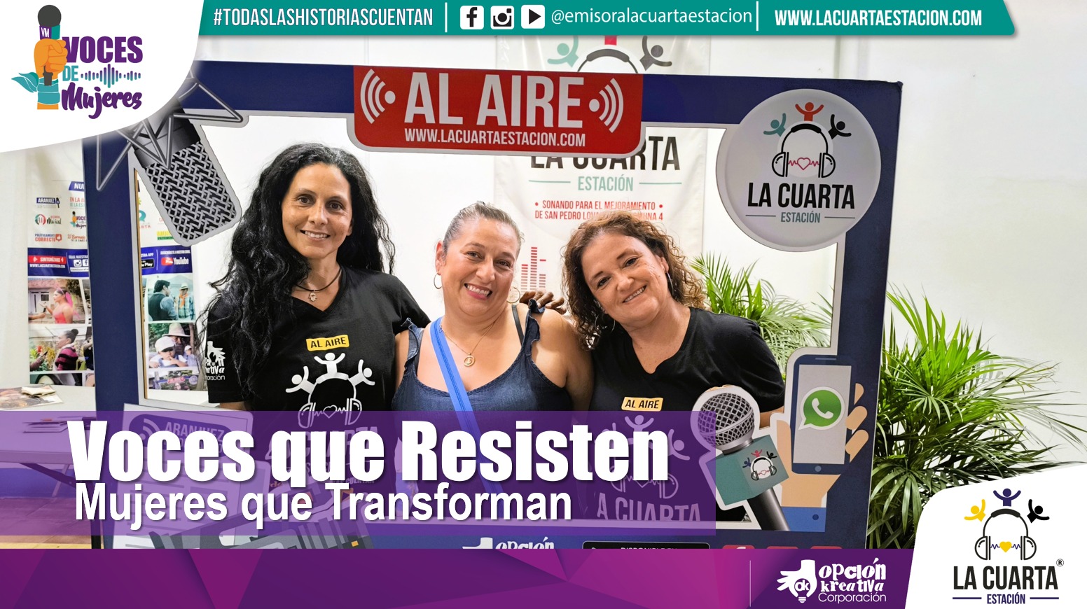 Voces que Resisten, Mujeres que Transforman
