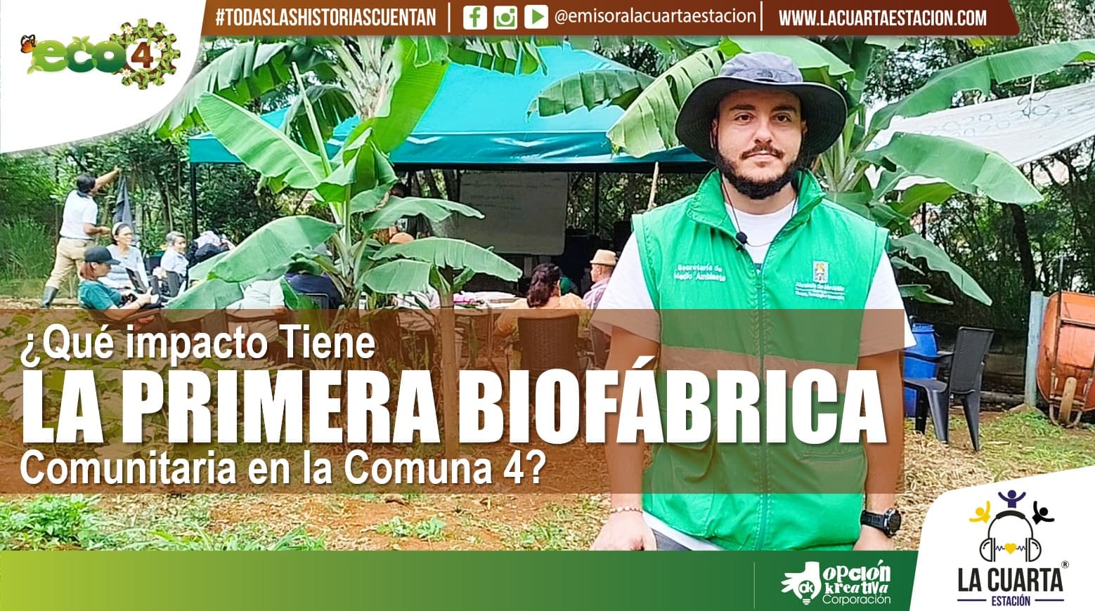¿Qué Impacto tiene la Primera Biofábrica Comunitaria en la Comuna 4?