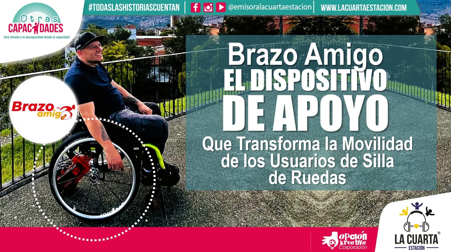Brazo Amigo, el Dispositivo de Apoyo que Transforma la Movilidad de los Usuarios de Silla de Ruedas