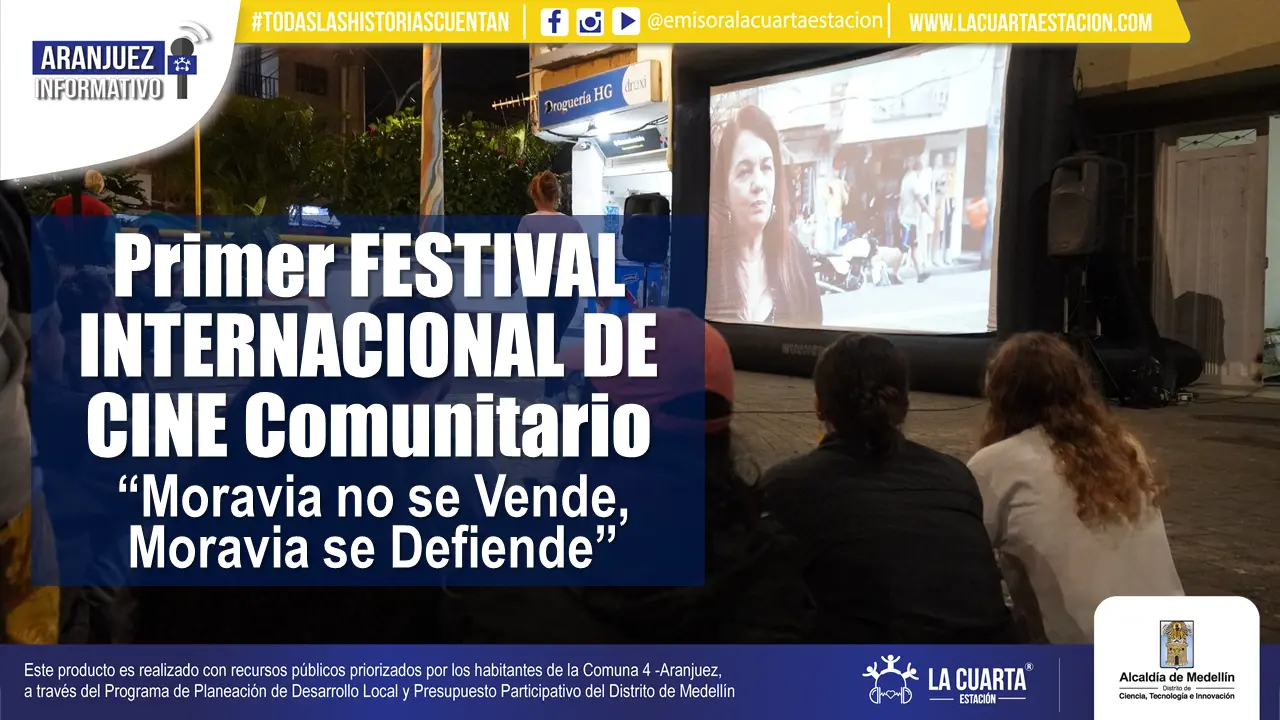Con el Lema Moravia no se Vende, Moravia se Defiende se Realizó el Primer Festival Internacional de Cine Comunitario