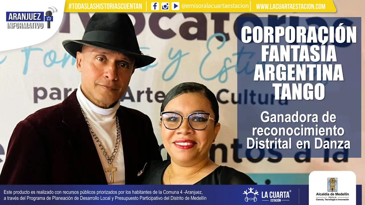 Corporación Fantasía Argentina Tango: Ganadora de Reconocimiento Distrital en Danza.