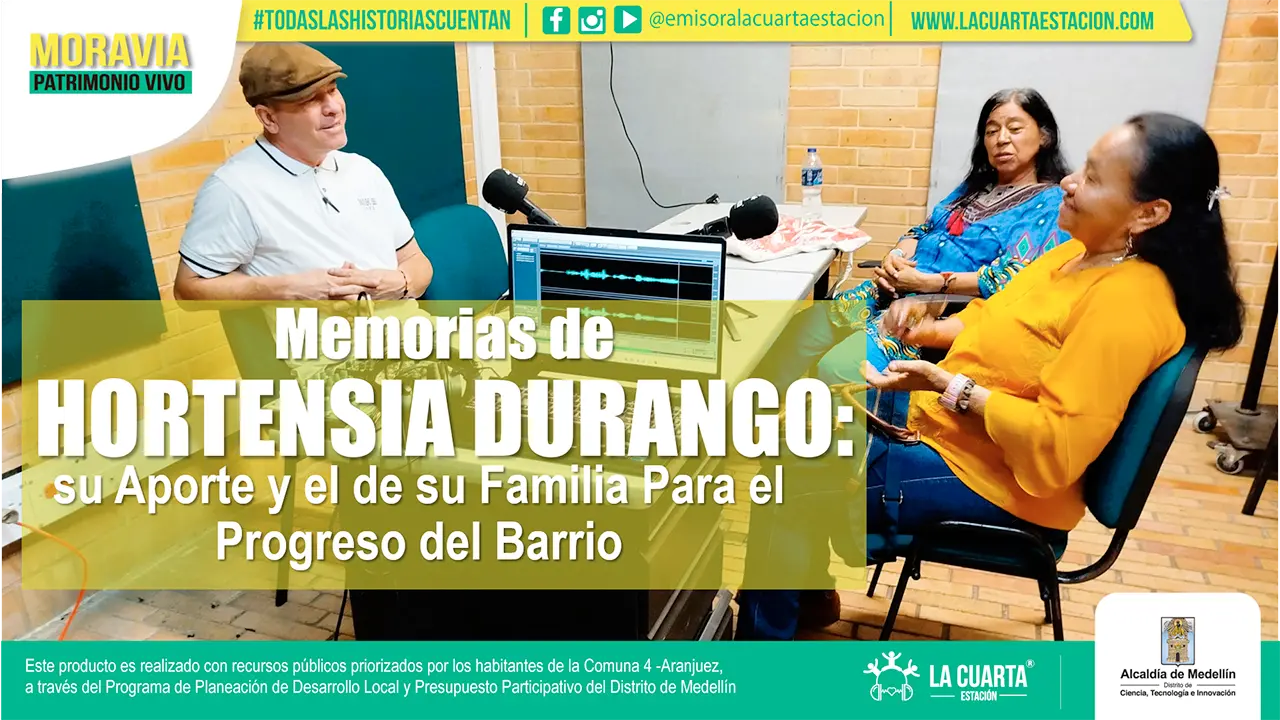 Memorias de Hortensia Durango: Su aporte y el de su familia para el progreso del barrio.